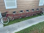 6 Seat, Tandem, 5 Speed Schwinn-Turner, Custom Bicycle For Sale! One of a kind!!