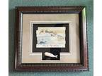 Hand Painted on Antique Ivory Piano Keys "I lands of Aloha" Hawaiian Islands