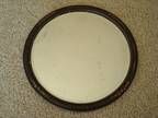 Antique Round 15" Round Wall Mirror - Beveled