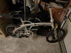 ProdecoTech Mariner silver collapsible Foldable Bike
