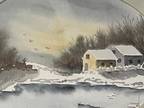 Vintage Columbia, SC Artist Rita Smith - Framed watercolor 11 1/2” X 9 1/2”