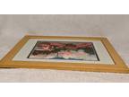 VTG Collectible BETH MACIL Original LITHOGRAPH Hawaiian PINEAPPLE HARVEST Maui