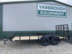 2024 Top Hat Lite Duty Utility 16x77" LDX (No Brakes)