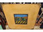 Chip DuPont Austin Texas SW Artist - 2 Original Paintings Signed Statement Pcs