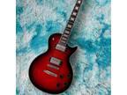Custom Shop Standard Black Circle Red Electric Guitar US Warehouse Fast Shipping
