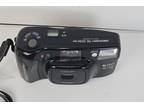 Working Fuji Discovery Auto Focus 190 Zoom Date 35mm Black Vintage Film Camera
