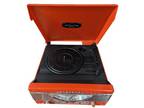 Pyle Vintage Record Player Ptr8ur Classic Red