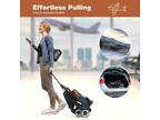 Babyjoy Lightweight Baby Stroller Aluminium Frame w/ Net for Travel Blue