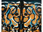Modernist ABSTRACT PAINTING Expressionist MODERN ART TWINSIES FOLTZ
