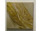 Original Art Canvas Painting Acrylic Pour Modern Abstract Signed #042121