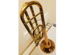 Conn 88H F-trigger String Linkage #493xxx 8 1/2" Rose Bell Trombone
