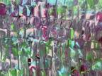 Original Abstract Painting, Mid Century Modern, Minimalist, Purple