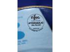 Vintage Evans CAD/CAM Hydraulic Blue Tom Drum Head, 18 Inch - New Old Stock!