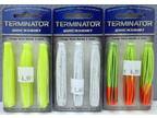 Terminator Quickskirt SpinnerBait replacement Skirts 3 packs of 3