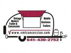 1948 Bellwood vintage concession trailer