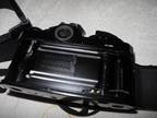 NIKON FE 2 BLACK.. W/2 NIKON LENSES. 50mm. and 28mm.