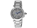 CARTIER Pasha de Cartier 41MM AUTO SS Anthracite Dial Men's Watch WSPA0026