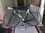 Quintanaroo carbon fiber road bike with shoes