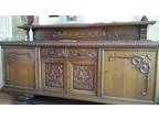 Antique Belgium 9 piece Dining Set