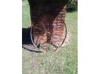 Vintage Metal Wagon Wheels