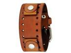 Black Leather Cuff Nemesis Watch Inc.