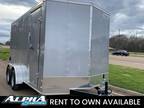 2024 Haulmark 7X14 Enclosed Cargo Trailer w/ Double Rear Doors