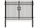 Value Industrial Fence Kit: 168 ft., 8'x6', 20 Panels + Gate