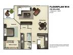 The Willows Apartments - W-H-914-1BR+1BA+Den