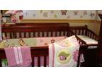 Crib with Mattress, Changing Table and Dresser
