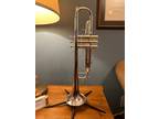 Trumpet Benge Resno Tempered bell custom built SILVER - XXXNICE!