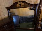 Vintage Mahogany Mirror