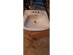 White Eljer Bathroom Sink