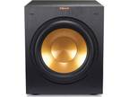 Klipsch 12" 400 Watt Wireless Brushed Black Vinyl Subwoofer (R-12SWi)