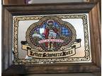 Vintage Melkmeister Mirror With Seller Schwarzekatz Very Rare