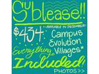 $434 6 Month Room Sublease