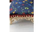 Vintage Victorian Style Square Cast Iron Foot Stool Rest