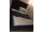 Suede Grey Floor Bed