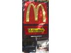 1970 McDonald's Drive Thru Sign