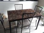 Dini g Room Set and Chairs New