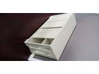 White Sliding Door Buffet Sideboard Stackable Cabinets Cupboard