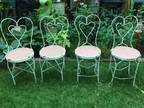 Vintage Ice Cream Parlor Chairs