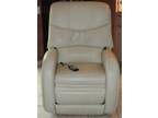 Berkline Elite Zeor Stress Electric Recliner WIT ShiATSU MASSAGE 8-ROLLER