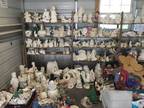 Unpainted ceramics, stained glass, picture frames