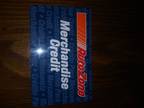 Auto Zone store credit