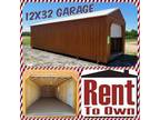 RENT TO OWN 12x32 GARAGE #476126