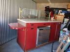 Kiosk with side cart