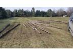 25' pine logs