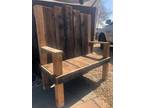 Rustic Barnwood Bench