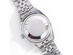 ROLEX Watch 1972 Vintage Datejust 1601 in 14k White Gold & Stainless Steel