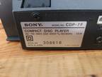 Sony CDP-7F CD Player Vintage - Fully Working - Rare